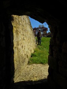 Entrée du passage en amont