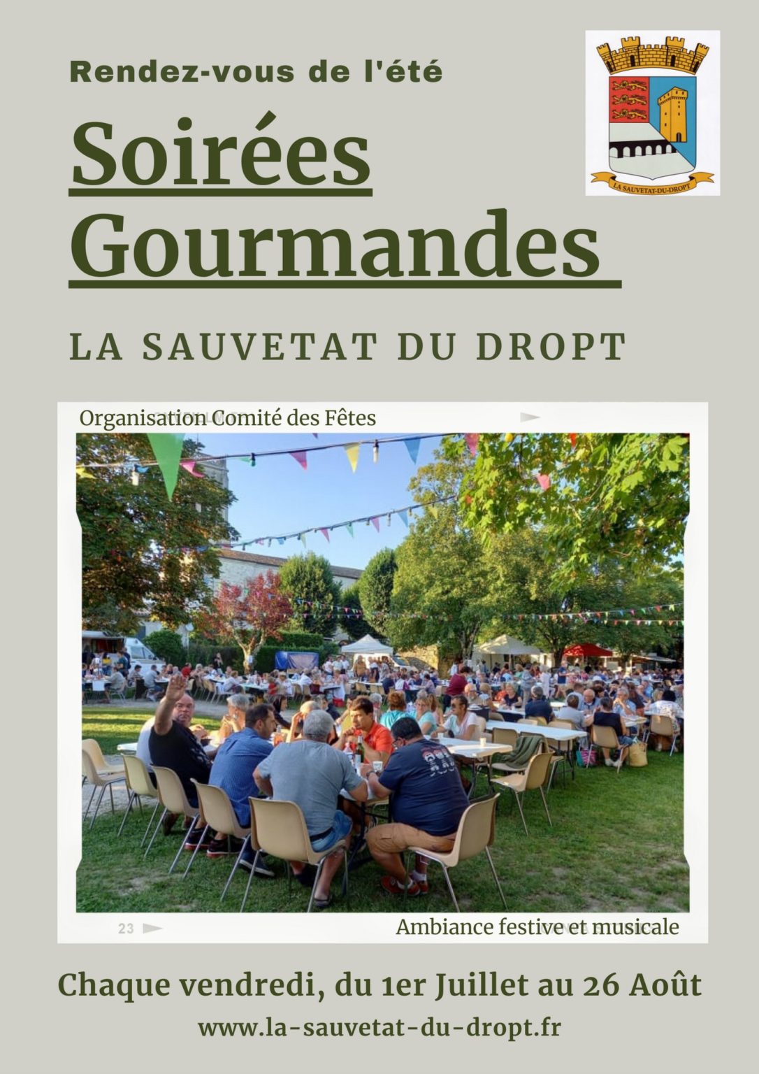 La Sauvetat du Dropt Entre Pays de Lauzun et Pays de Duras en Lotet